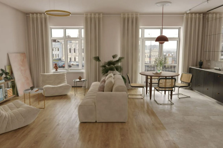 Кварцвиниловая плитка Alpine Floor Величие секвойи 5 mm (Grand Sequoia 5 mm) SPC МАКАДАМИЯ ECO 11-1008 MC